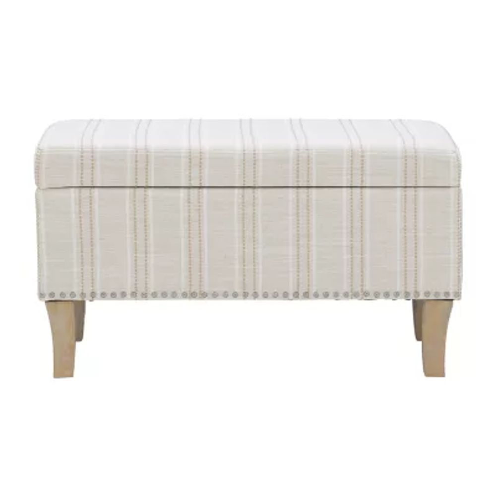 Shawnee Living Room Collection Floral Ottoman