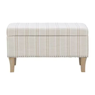 Shawnee Living Room Collection Floral Ottoman