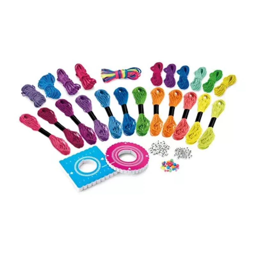Cra-Z-Art Shimmer And Sparkle Ultimate Friendship Bracelet Maker Jewelry Kit