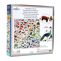 Eeboo Piece And Love A Rainbow World 1000 Piece Square Adult Jigsaw 1000 Puzzle