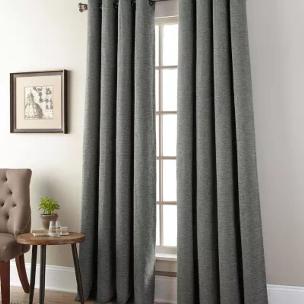 Stratford Park Mayra Grommet Top Blackout Single Curtain Panel