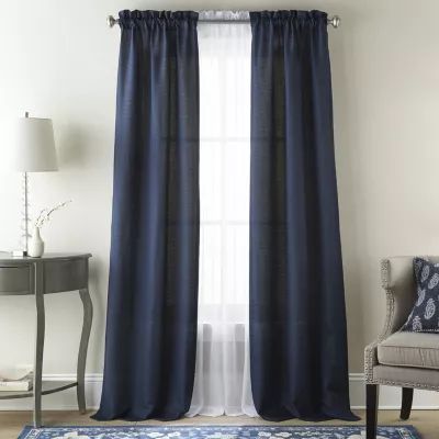 Stratford Park Erin Rod Pocket Light-Filtering Set of 4 Curtain Panel