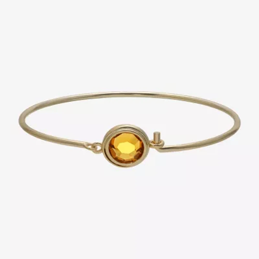 1928 Gold Tone Thin Womens Bangle Bracelet