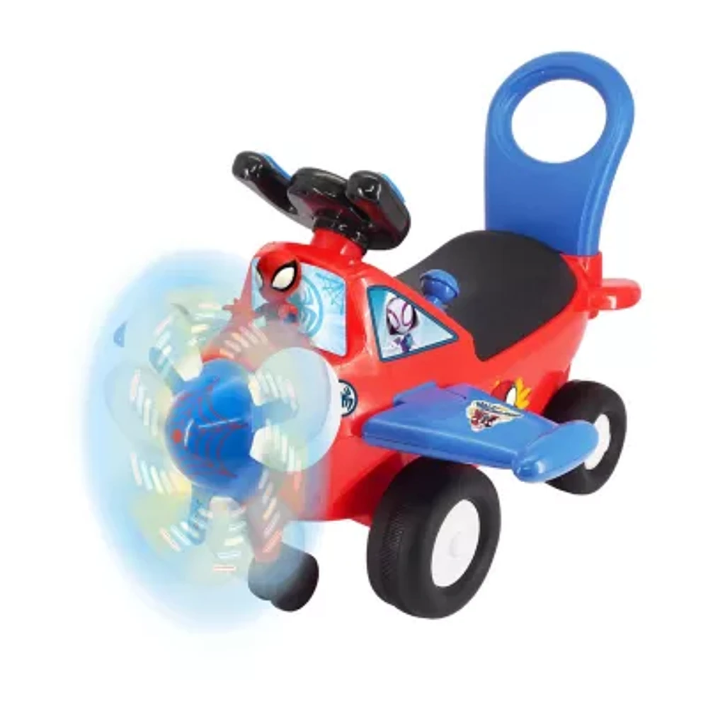 Spidey Activity Plane Ride-On Car