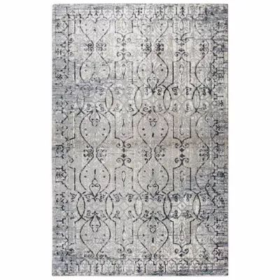 Rizzy Home Panache Collection Maggie Scroll Rectangular Rugs