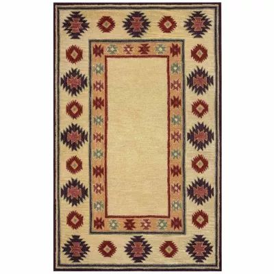 Rizzy Home Southwest Collection Adelynn Bordered Rugs