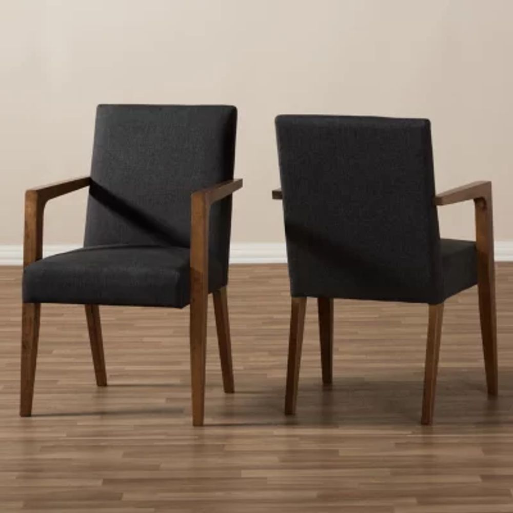 Andrea 2-Piece Dining Arm Chair