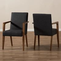 Andrea 2-Piece Dining Arm Chair