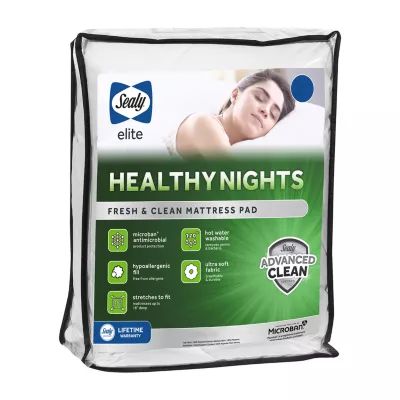 Sealy® Healthy Nights Fresh And Clean Mattress Pad