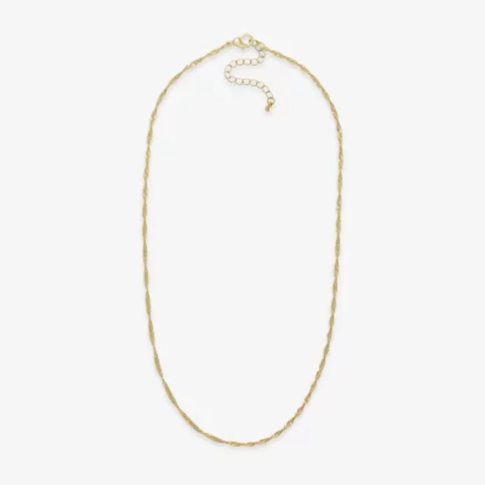 Mixit Womens Hypoallergenic Inch Chain Necklace
