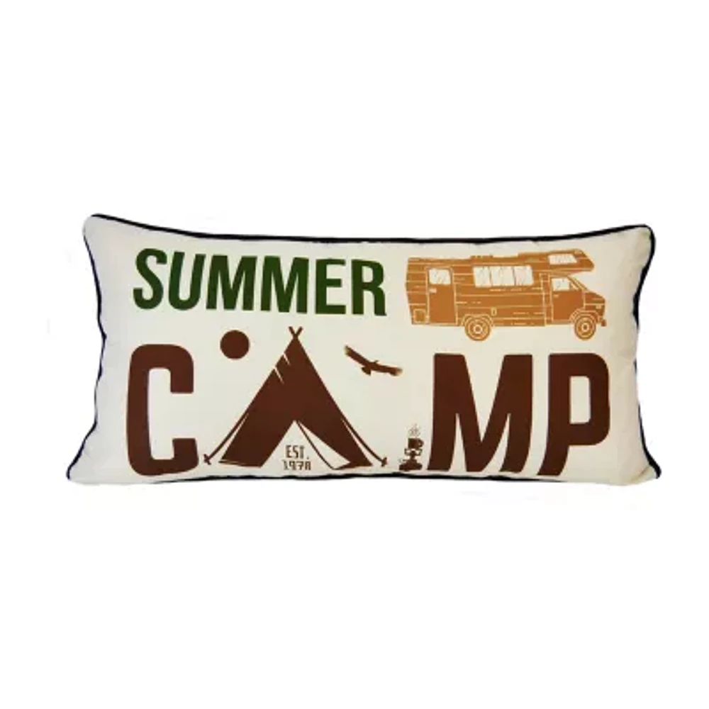 Your Lifestyle By Donna Sharp Brown Bear Cabin Rectangular Throw Pillow