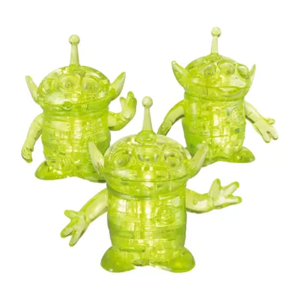 Bepuzzled 3d Crystal Puzzle - Disney Toy Story 4 - Aliens: 51 Pcs Puzzle