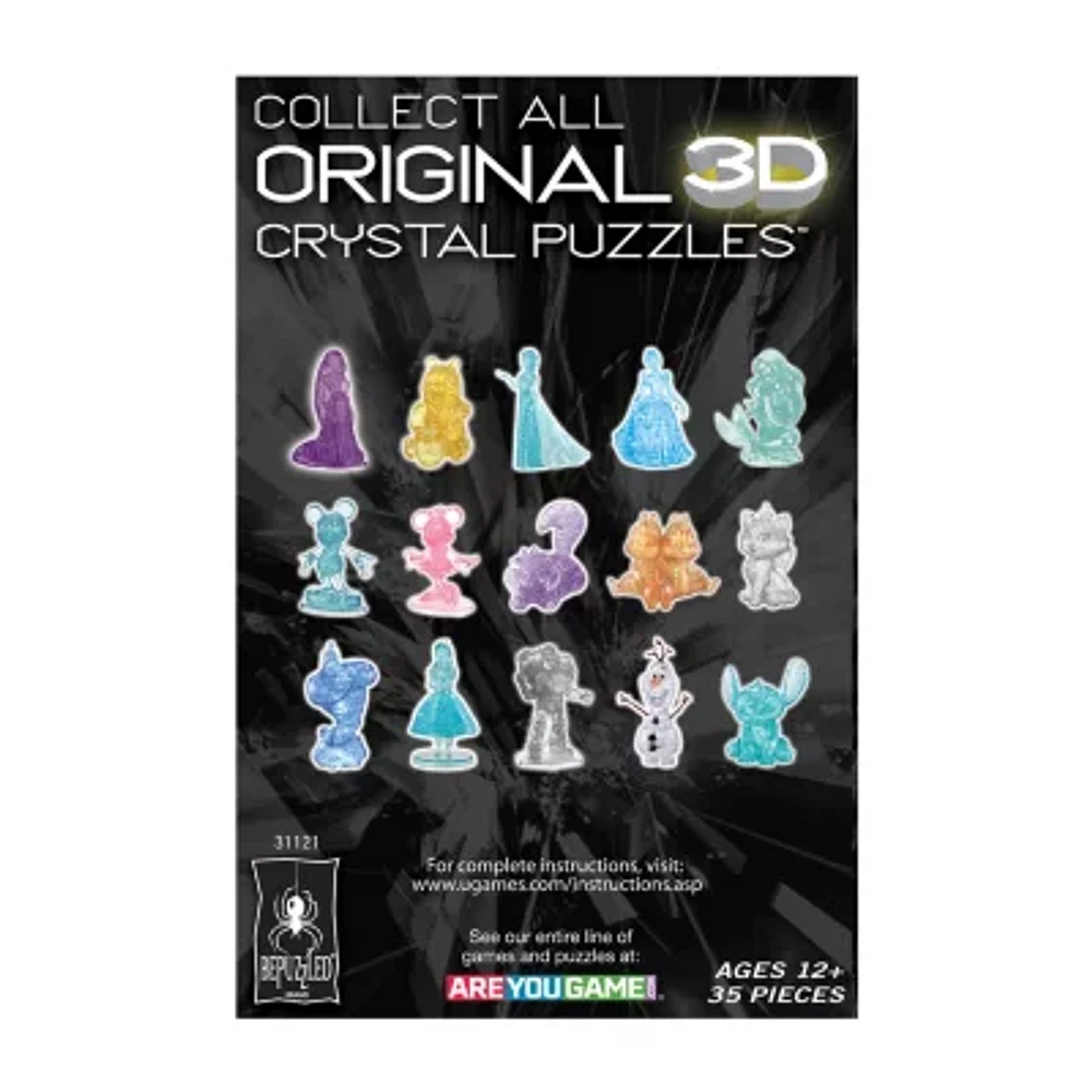 Bepuzzled 3d Crystal Disney Jasmine: 35 Pcs Aladdin Princess Jasmine 35-pc. Puzzle