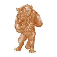 Bepuzzled 3d Crystal Disney Prince Adam/Beast (Brown): 49 Pcs Beauty and the Beast Puzzle
