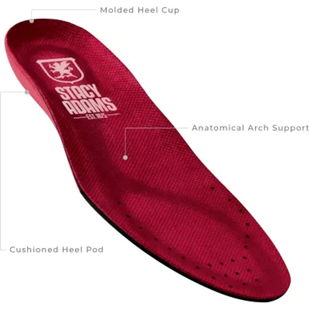 Stacy Adams Mens Synchro Elastic Lace Oxford Shoes