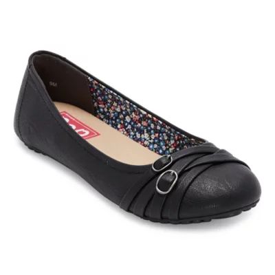 Pop Womens Nelly Closed Toe Ballet Flats