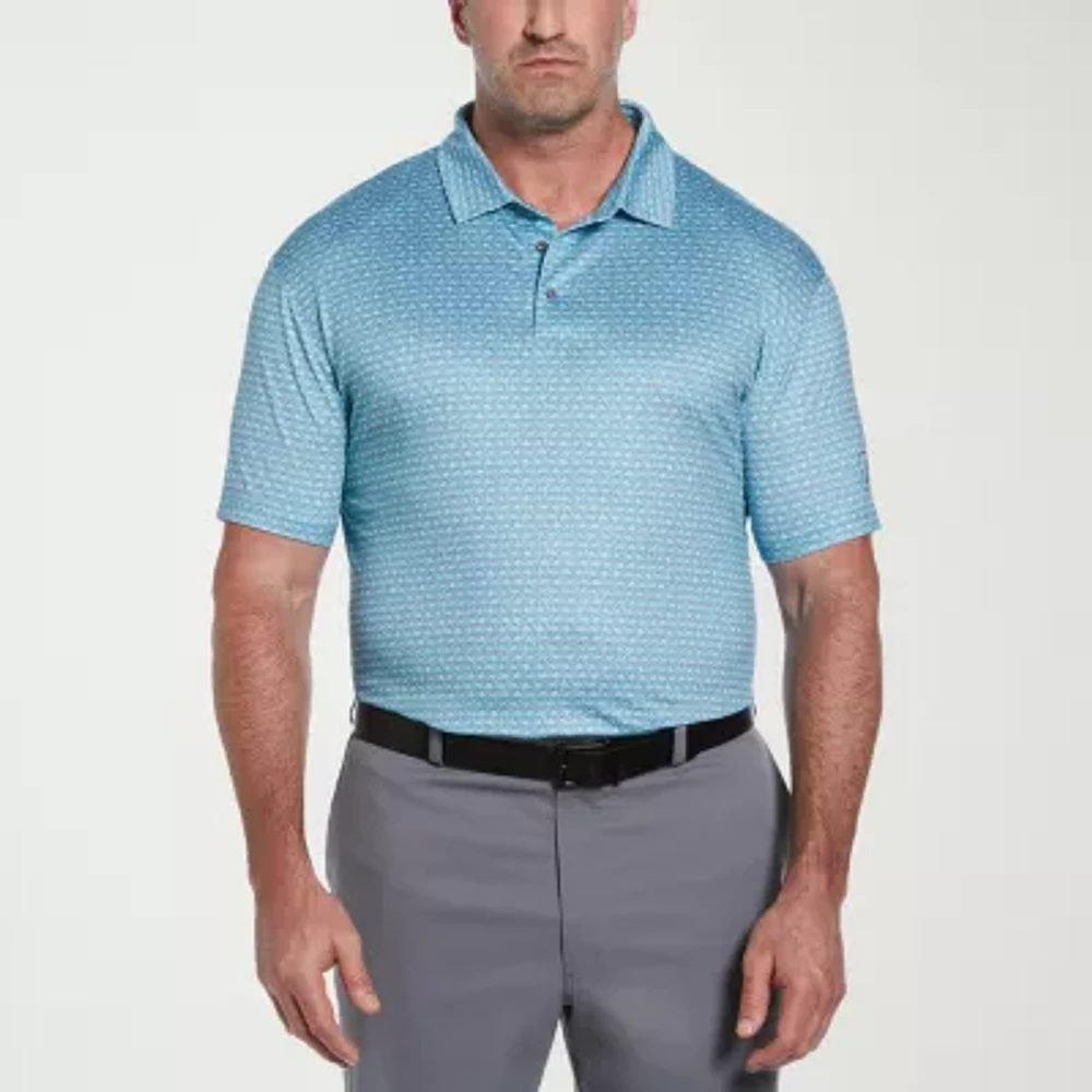 PGA TOUR Big and Tall Mens Classic Fit Short Sleeve Polo Shirt