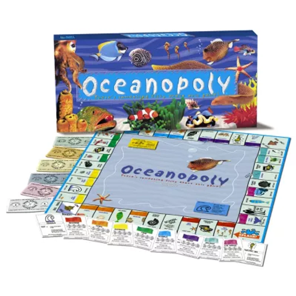Late For The Sky Ocean-Opoly Board Game Monopoly Board Game