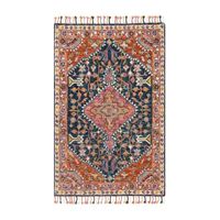 Loloi Zharah Hooked Indoor Rectangular Accent Rug