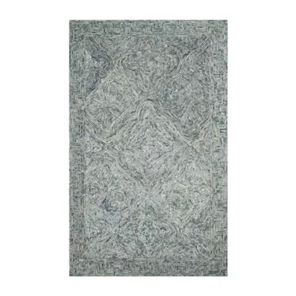Loloi Ziva Abstract Hand Tufted Indoor Rectangular Accent Rug