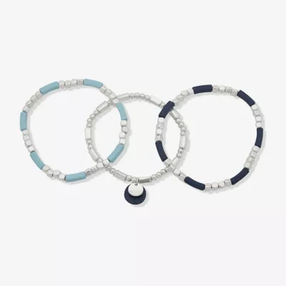 a.n.a Womens 3-pc. Bracelet Set