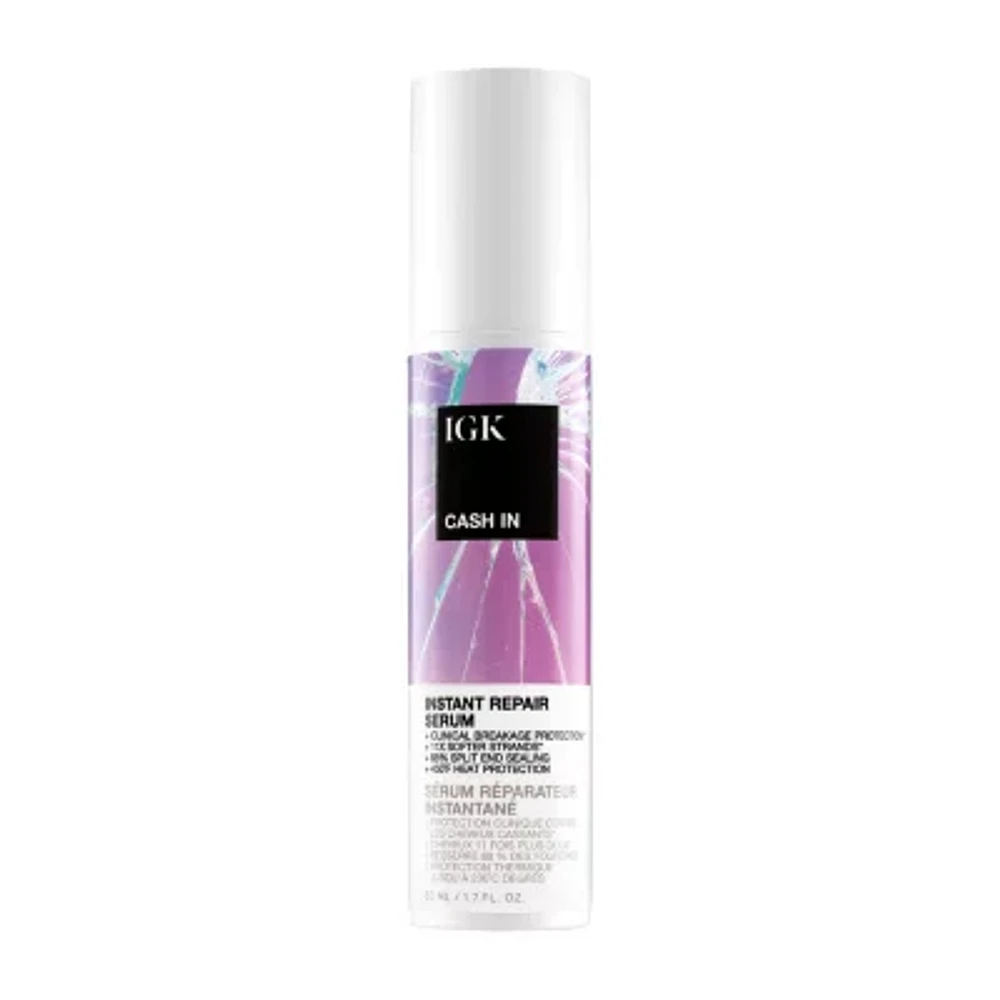 IGK Cash In Instant Repair Hair Serum 1.7 oz.