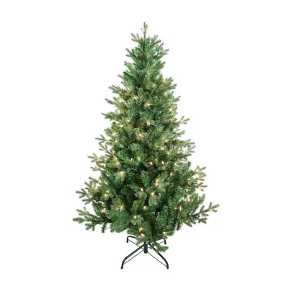 Kurt Adler 5 Foot Pre-Lit Pine Christmas Tree