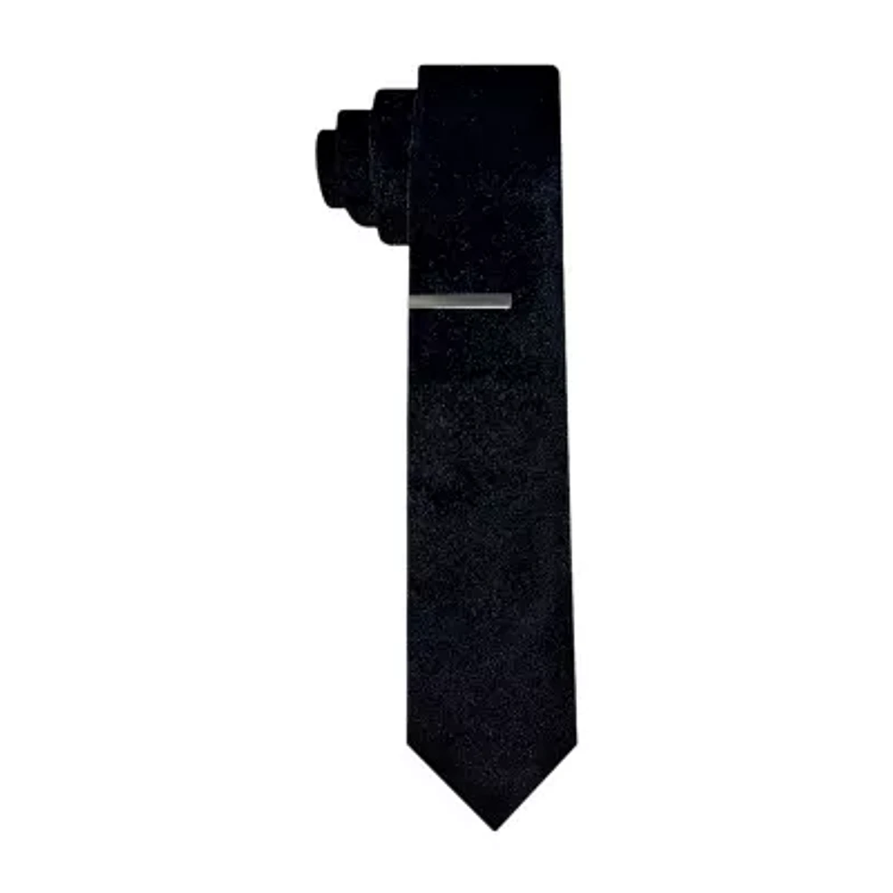 J. Ferrar Velvet Extra Long Tie