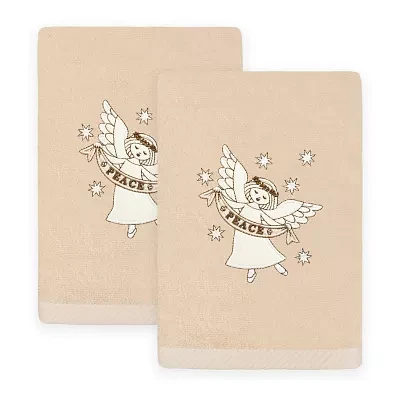 Linum Home Textiles Angel Embroidered 2-pc. Hand Towel