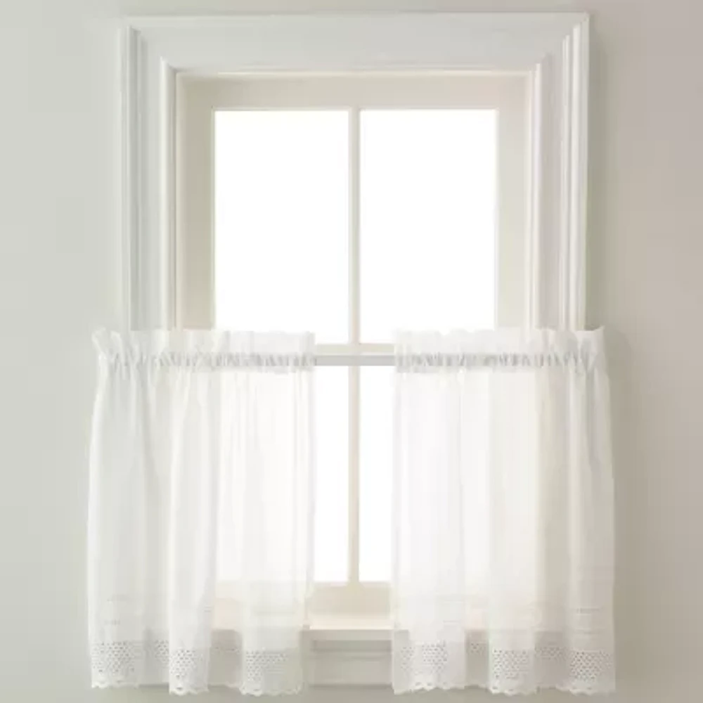 CHF 2-pc. Rod Pocket Window Tier
