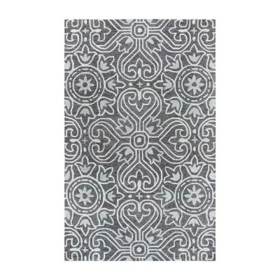 Rizzy Home Opulent Collection Maya Medallion Rectangular Rugs