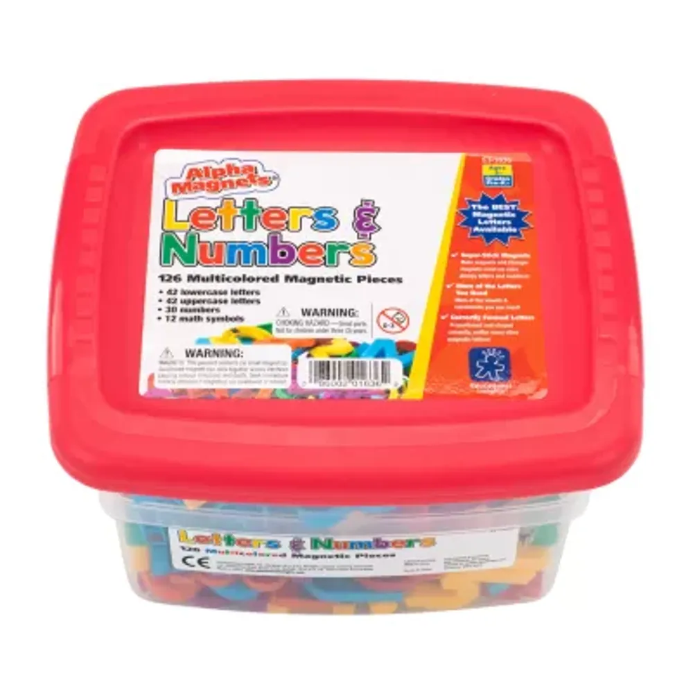 Educational Insights Alphamagnetsã‚® & Mathmagnetsã‚® — Multicolored (126 Pieces)