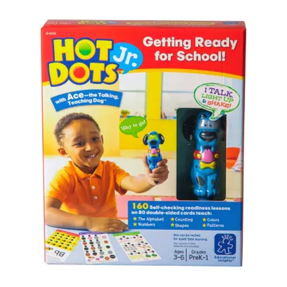 Educational Insights Hot Dotsãƒâ‚® Jr. Getting Ready For School! Set With Ace Pen