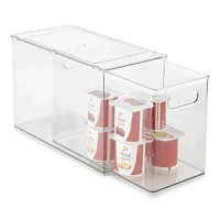 Home Expressions Tall Sliding Single Compartment Storage Bin