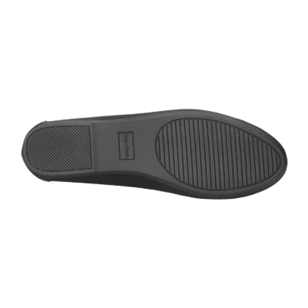 Easy Street Jackie Womens Round Closed Toe Ballet Flats