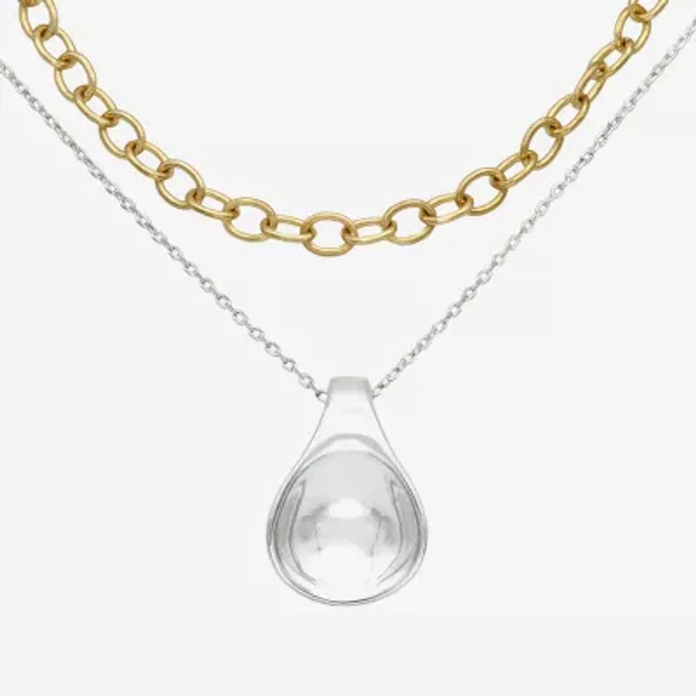 Womens 2-pc. Necklace Set
