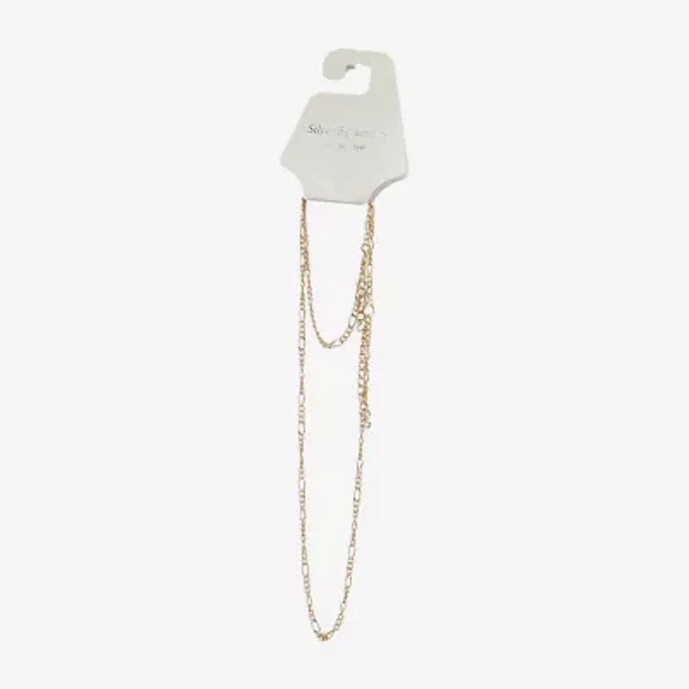 Silver Reflections Womens 10K Gold Over Brass 2-pc. Jewelry Set