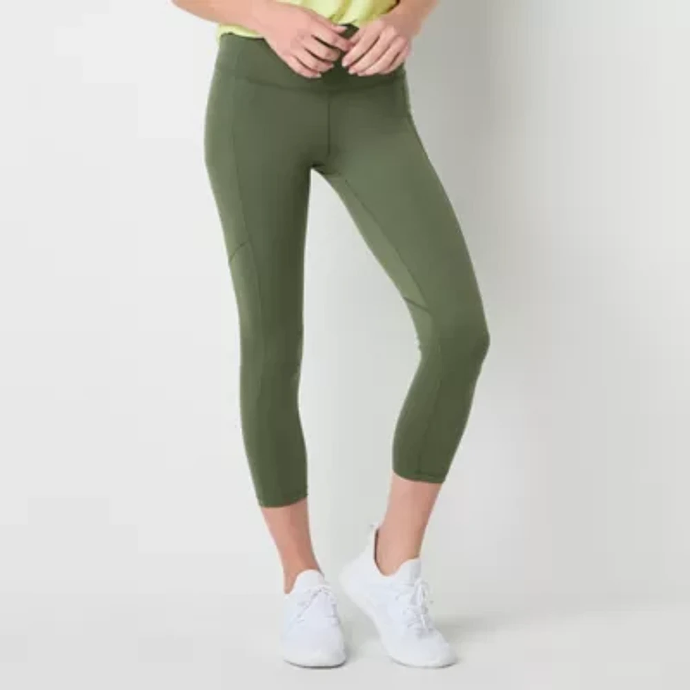 Xersion EverUltra Womens High Rise Quick Dry Cropped Legging