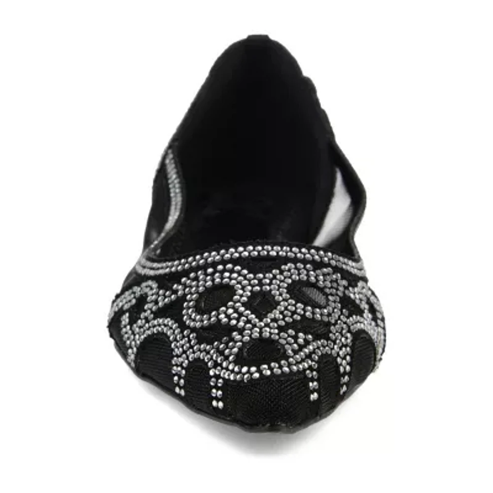 Journee Collection Batavia Womens Pointed Slip-On Shoe