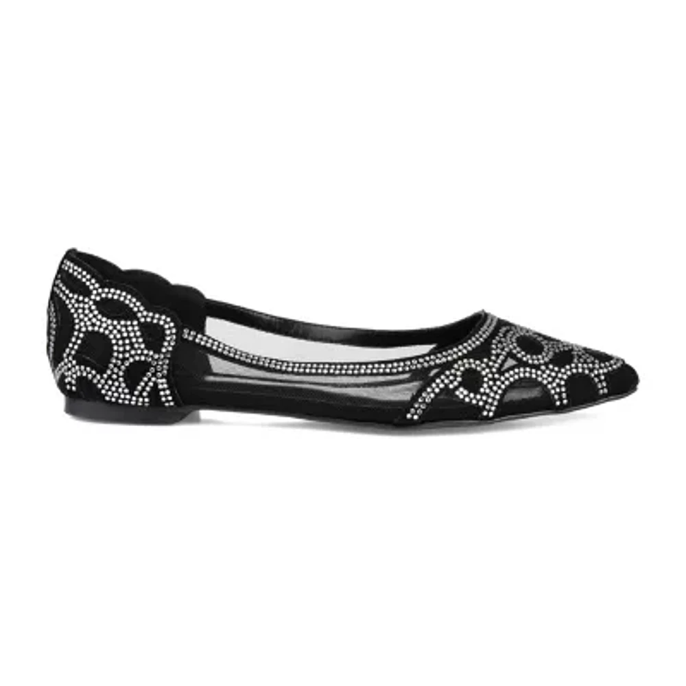 Journee Collection Batavia Womens Pointed Slip-On Shoe