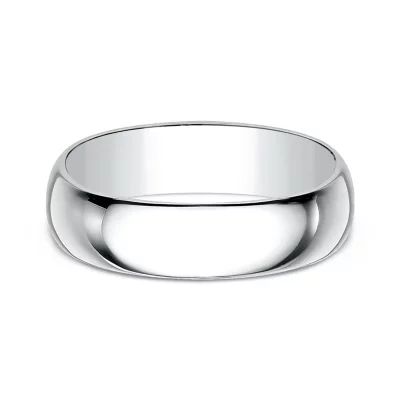 Mens 7MM 10K Gold Wedding Band