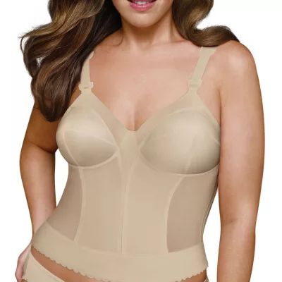 Exquisite Form® Fully Back Close Longline Bra -5107532