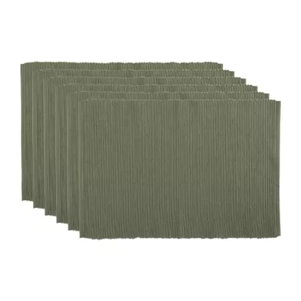 Design Imports Artichoke Ribbed 6-pc. Table Linen Set