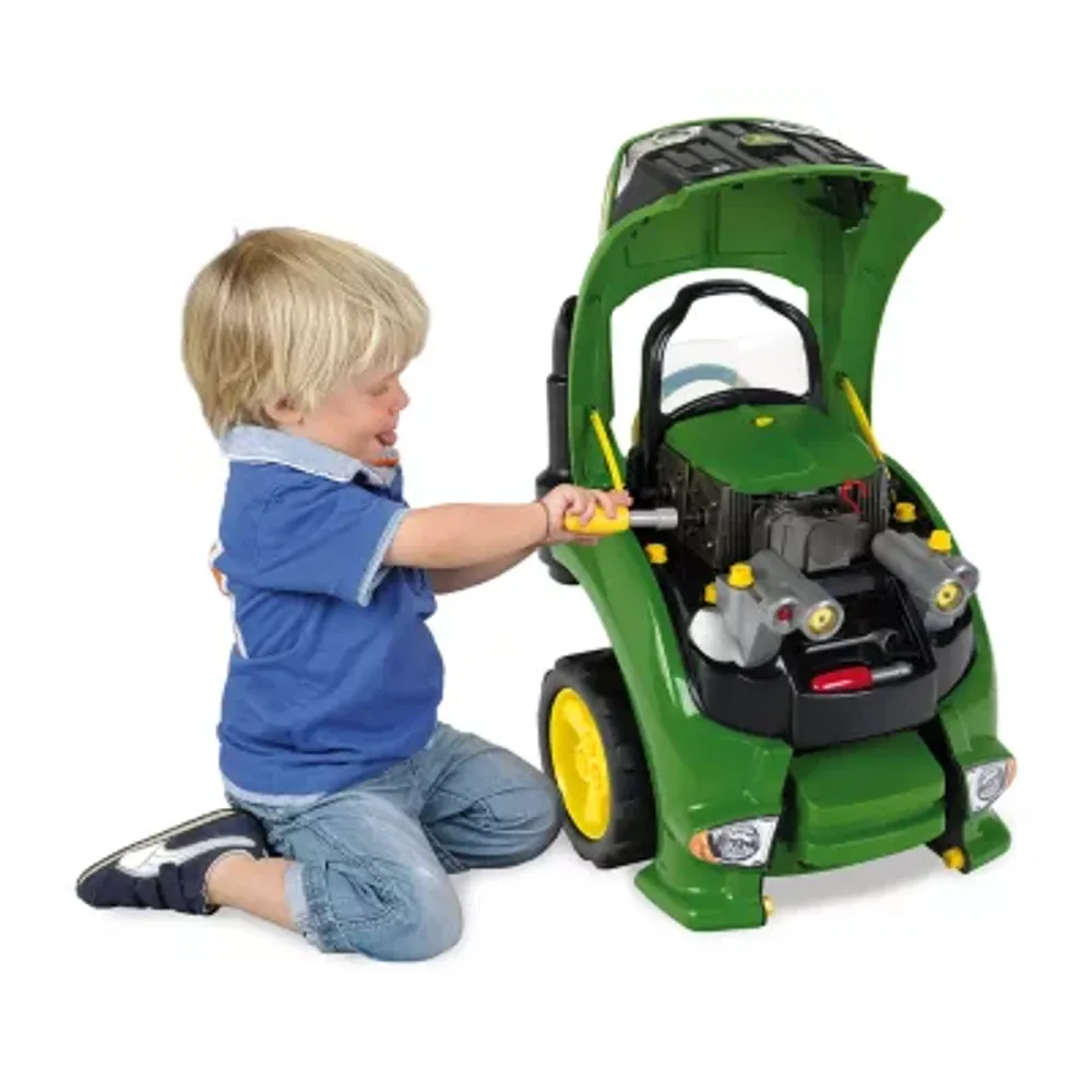 John Deere Tractor Engine - Kids Pretend Play Auto Toys Take Apart & Rebuild Engine
