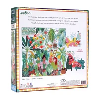 Eeboo Piece And Love Plant Ladies 1000 Piece Square Adult Jigsaw 1000 Puzzle