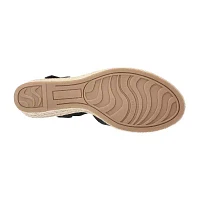 Easy Street Womens Miramar Wedge Sandals