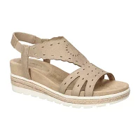 Easy Street Womens Fran Wedge Sandals