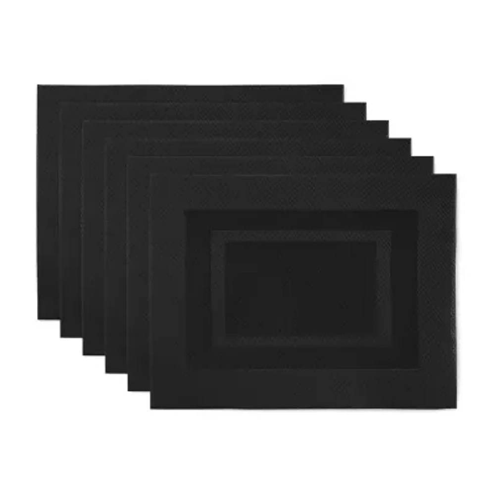 Design Imports Rectangle Doubleframe 6-pc. Placemat