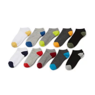 Thereabouts 10 Pair Low Cut Socks Boys