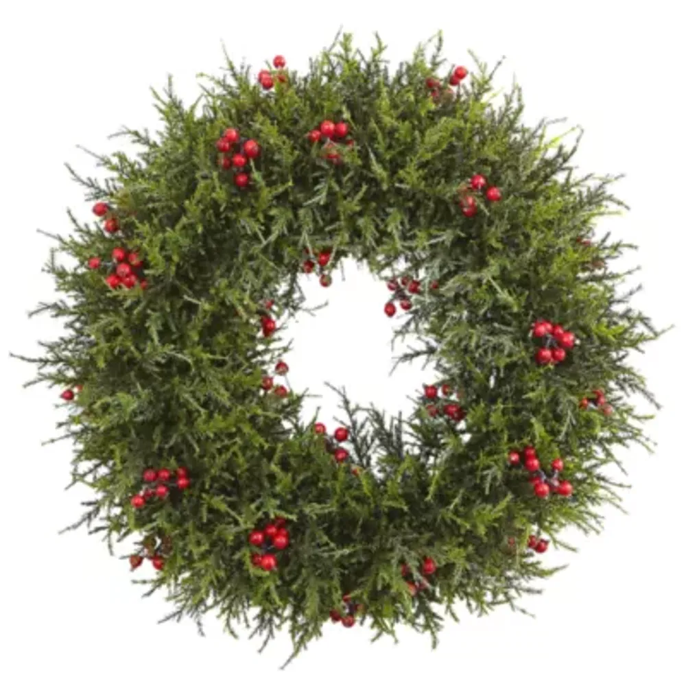 Nearly Natural 20in Wreath